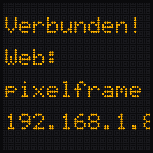 Verbunden – die Uhr nennt ihre Adresse