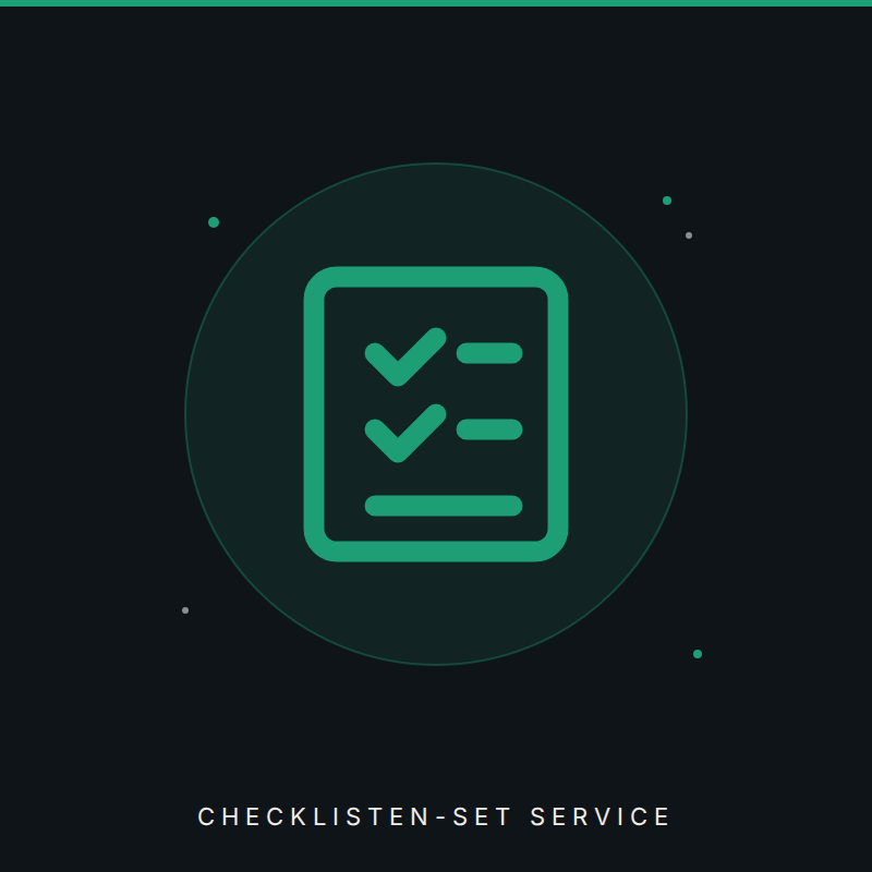 Checklisten-Set Service – 6 Praxisvorlagen (Excel)