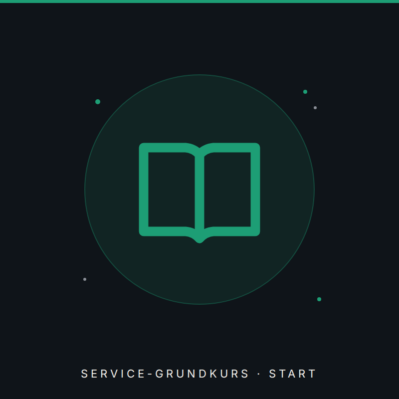 Service-Grundkurs «Start» – offener Kurs (pro Person)