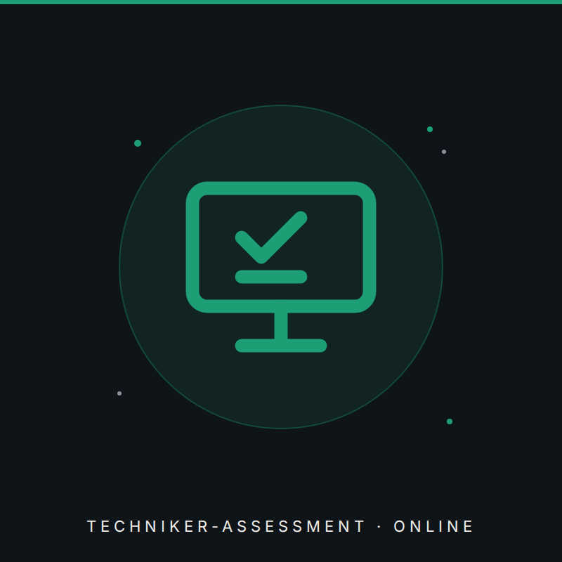 Techniker-Assessment online – Eignungsprofil pro Kandidat