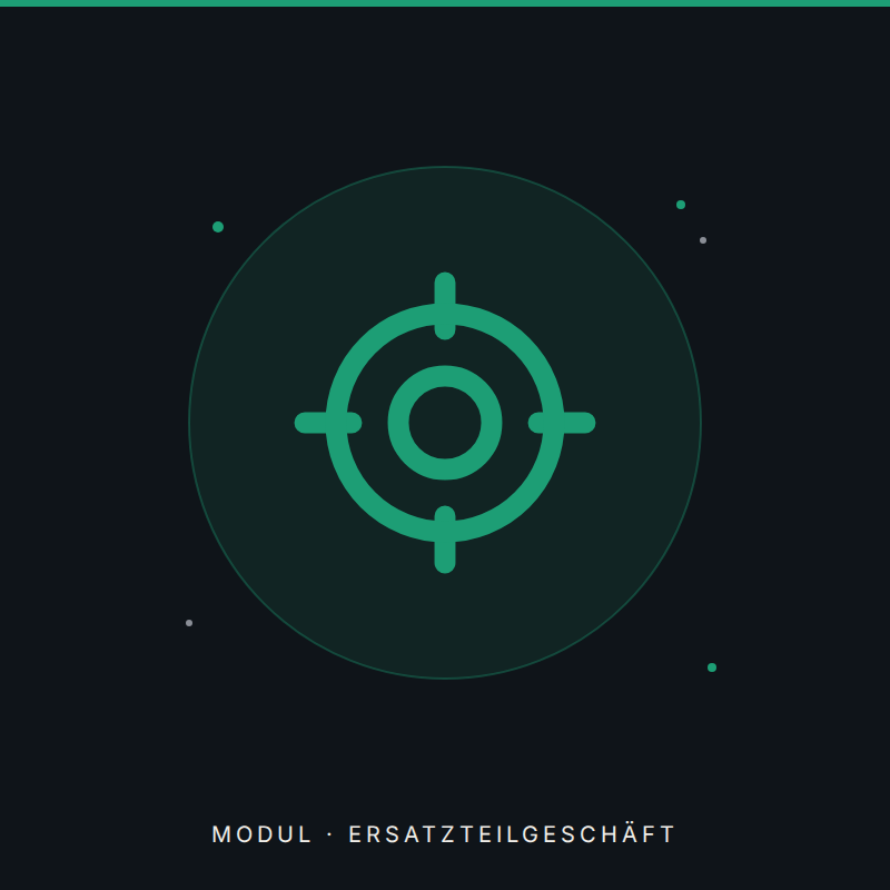 Modul · Ersatzteilgeschäft