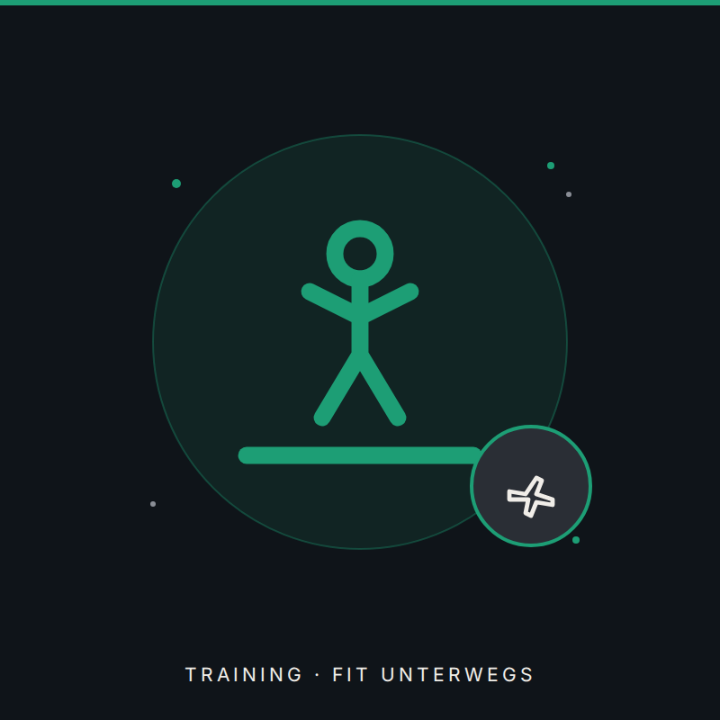 Fit unterwegs – Anzahlung Firmenkurs (wird angerechnet)