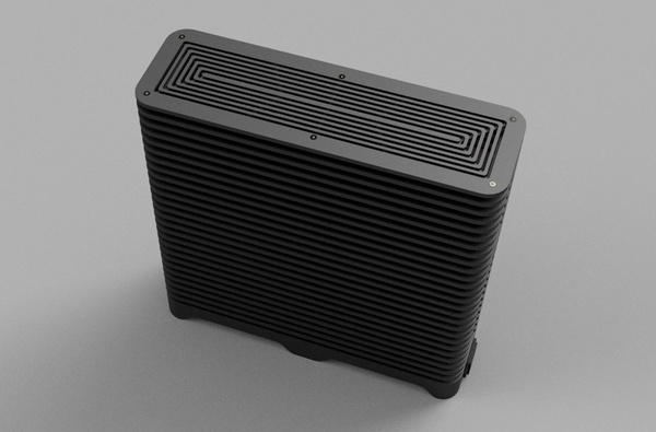 Lid – slat pattern from above (rendering)