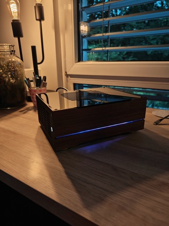 Kōboku at night – blue underbody lighting