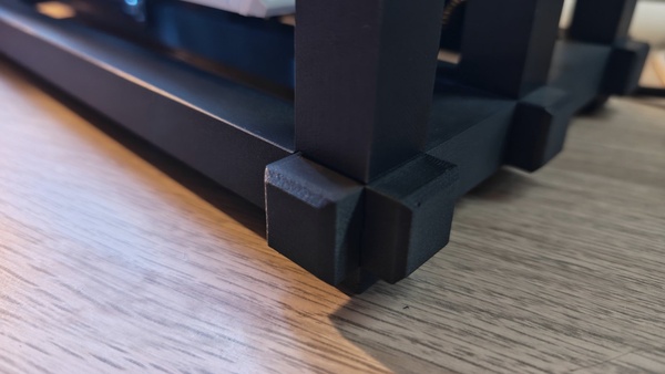 Detail: Eckverbinder aus PETG