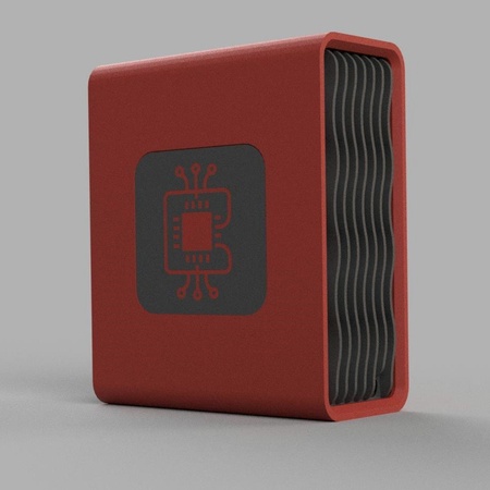 CAD-Render V4 mit Logo-Front