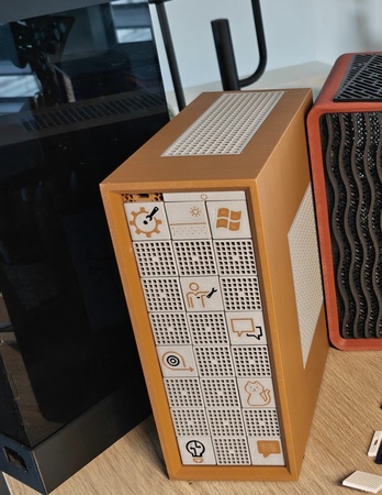 Batch in orange with tile set
