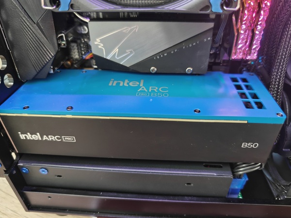 Intel Arc Pro B50 – 16 GB für lokale KI-Modelle